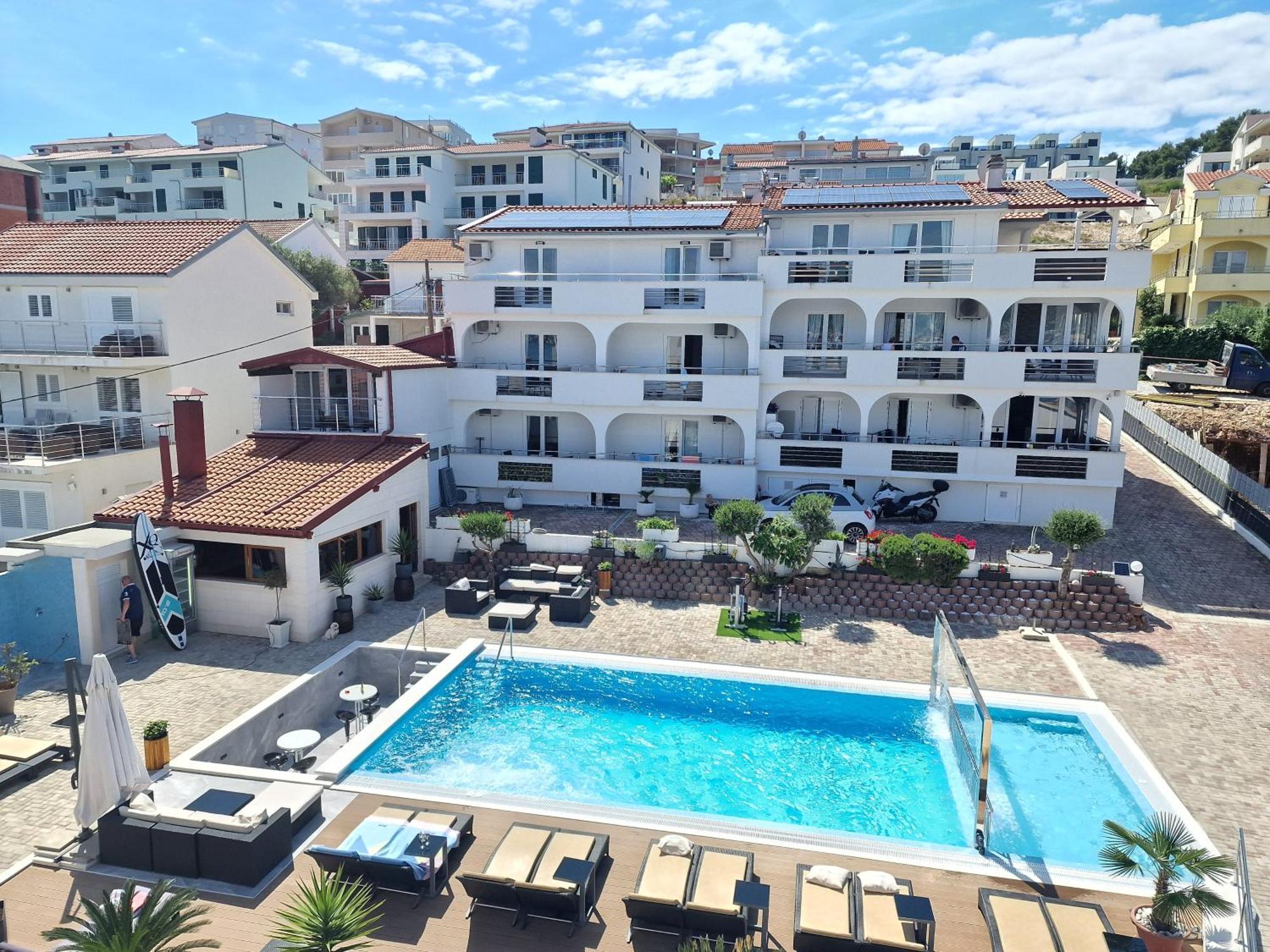 Apartments Silva With A View Of Sea Trogir Buitenkant foto